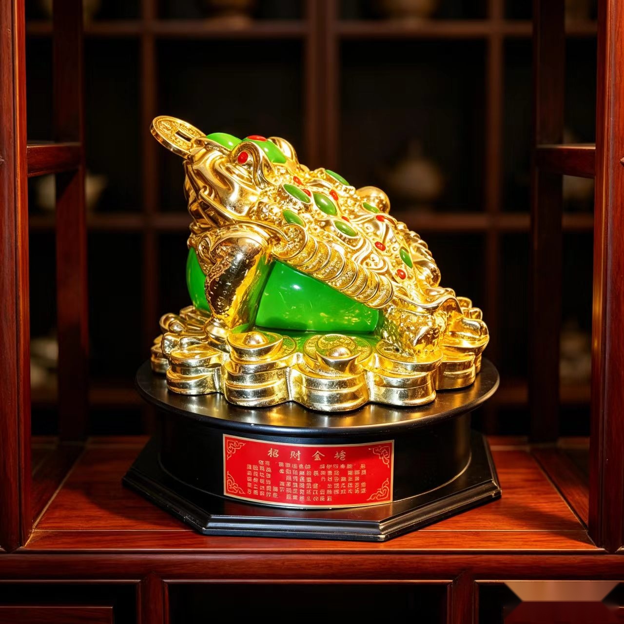 招财金蟾